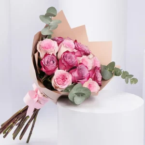 Pink Roses Bouquet