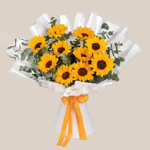 Sunflowers Pop Bouquet